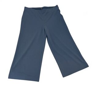 LOFT‎ blue Wide Leg Cropped pants